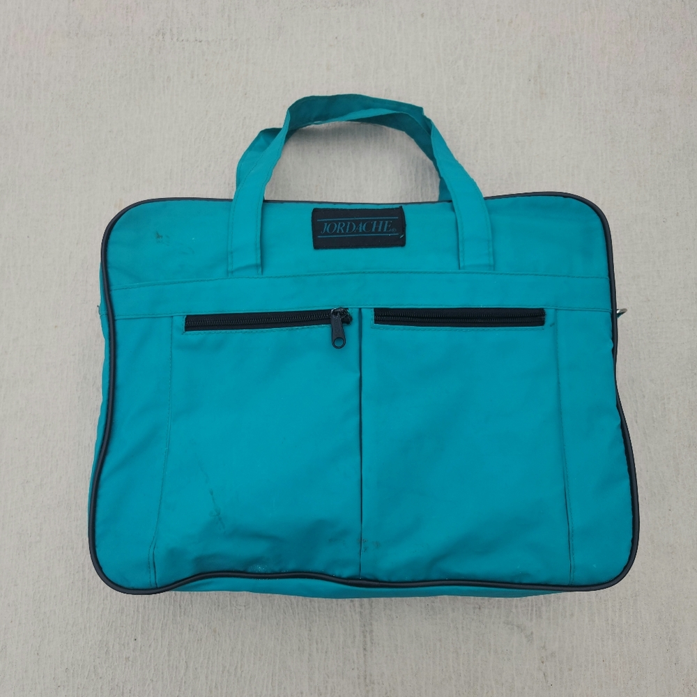 Vintage Jordache Duffle Briefcase Soft Box "Pre-Laptop" Messenger Bag